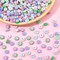 Handmade Polymer Clay Beads&nbsp;CLAY-SC0002-75
