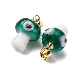 Handmade Lampwork Pendants&nbsp;LAMP-S069-06G-03