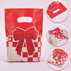 100Pcs Bowknot Printed Eco-Friendly Reusable Bags&nbsp;ABAG-SP0001-61A-D
