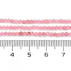 Natural Strawberry Quartz Beads Strands&nbsp;G-C181-B01-01