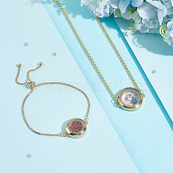 DIY Memory Floating Bracelet Making Kit&nbsp;DIY-UN0004-41G