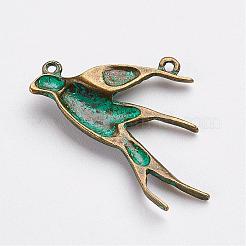 Tibetan Style Alloy Pendants&nbsp;PALLOY-F187-13ABG