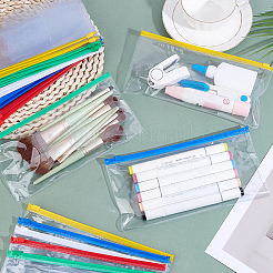 100Pcs 5 Colors A6 PVC Stationery Storage Pockets&nbsp;ABAG-PH0001-82