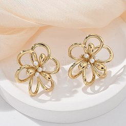 304 Stainless Steel Stud Earrings&nbsp;EJEW-Z084-05G-01