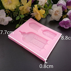Birdcage Shape DIY Food Grade Silicone Molds&nbsp;AJEW-P046-27