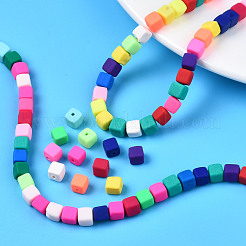Handmade Polymer Clay Beads Strands&nbsp;CLAY-T020-09