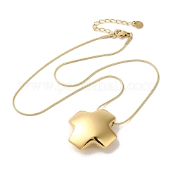 PVD Vacuum Plating 304 Stainless Steel Snake Chain Necklaces&nbsp;NJEW-C045-08G