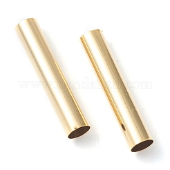 Brass Tube Beads&nbsp;KK-Y003-73H-G