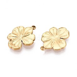 304 Stainless Steel Flower Pendants&nbsp;STAS-T067-55G