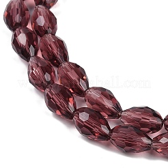 Transparent Glass Beads Strands&nbsp;EGLA-N013-T6mm-D03