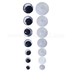 56 Sets 7 Styles Plastic Doll Craft Eyes&nbsp;DIY-GL0005-15