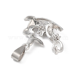 Alloy Bead Cage Pendants&nbsp;FIND-M012-01D-P
