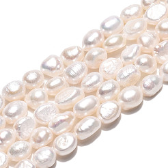 Natural Cultured Freshwater Pearl Beads Strands&nbsp;PEAR-N028-05