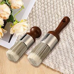 2Pcs 2 Styles PET Bristles Leather Furniture Oil Brush&nbsp;TOOL-CL0001-04