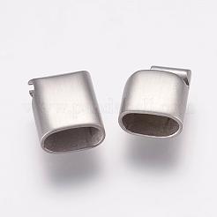 Tarnish Resistant 304 Stainless Steel Magnetic Clasps with Glue-in Ends&nbsp;STAS-K145-25P