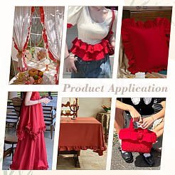 Pleated Satin Ribbons&nbsp;SRIB-GA0001-20A