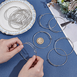 15Pcs Stainless Steel Adjustable Bangle Making&nbsp;BJEW-UN0001-64MS