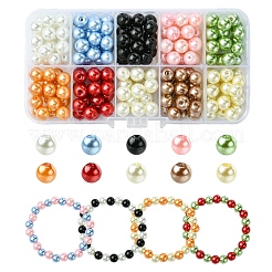 DIY Round Acrylic Bead Bracelets Making Kits&nbsp;DIY-YW0009-88