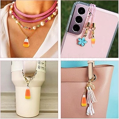 20Pcs Halloween Opaque Resin Pendants&nbsp;RESI-YW0002-08