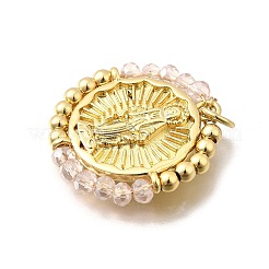 Rack Plated Brass Pendant&nbsp;KK-Z039-05C