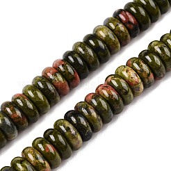 Natural Unakite Beads Strands&nbsp;G-T138-61