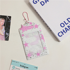 2Pcs Star Pattern PVC Plastic Photocard Holders&nbsp;DIY-CP0013-23A