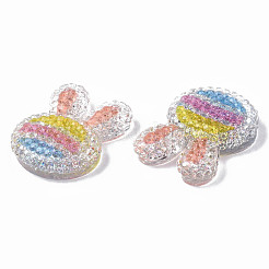 Transparent Resin Cabochons&nbsp;CRES-N034-10