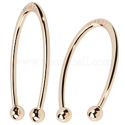 8Pcs U Shape Alloy Bikini Clips Buckles&nbsp;FIND-GF0009-42G