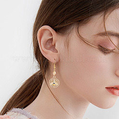 20 Pcs Flat Round with Bee Alloy Insect Charms for Jewelry Earring Making Crafts&nbsp;JX298A