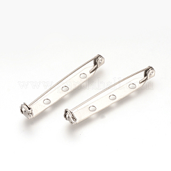 Tarnish Resistant 304 Stainless Steel Pin Brooch Back Bar Findings&nbsp;X-STAS-Q184-04