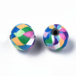 Handmade Polymer Clay Beads Strands&nbsp;CLAY-T020-01
