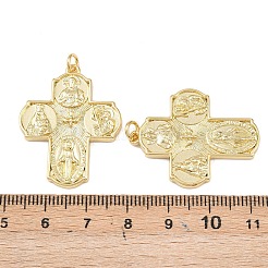 Brass Pendants&nbsp;KK-P339-01D-G