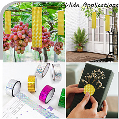 50M Laser Shining Bopp Plastic Scrapbook Decorative Adhesive Tapes&nbsp;AJEW-WH20002-57B-03
