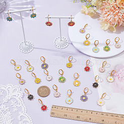 14Pair Brass Leverback Earring&nbsp;EJEW-AR00006