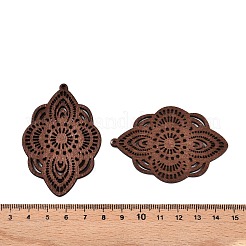 Natural Poplar Wood Big Pendants&nbsp;WOOD-N016-26B