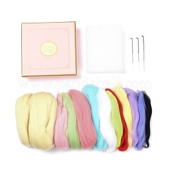 Imitation Dessert Gift Box Needle Felting Kit&nbsp;DIY-D065-05P