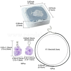 DIY Necklace Making Kit&nbsp;DIY-YW0007-04