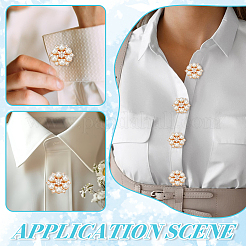 Alloy Rhinestone Cufflinks&nbsp;DIY-HY0002-72