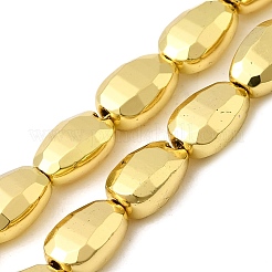 Electroplate Glass Beads Strands&nbsp;EGLA-F166-12