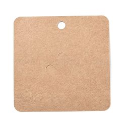 Blank Kraft Paper Broochs Display Cards&nbsp;X1-CDIS-G005-08