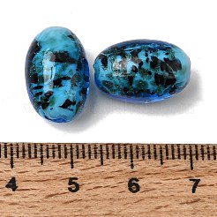 Handmade Gold Sand Lampwork Beads&nbsp;LA-CBAC6A6-01A