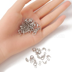 30Pcs Zinc Alloy Lobster Claw Clasps&nbsp;FIND-YW0003-81P