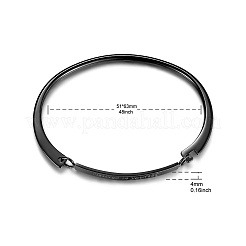 Fashion Engraved Brass Inspirational Bangle&nbsp;JB247D