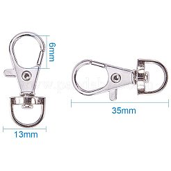 Alloy Swivel Lobster Claw Clasps&nbsp;IFIN-PH0023-09