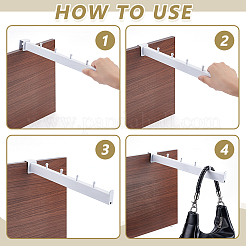 Iron Shelves Hook Hanger&nbsp;AJEW-WH0696-509B