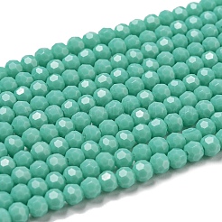 Opaque Glass Beads Stands&nbsp;EGLA-A035-P4mm-D14