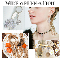 40Pcs Tibetan Style Alloy Pendants&nbsp;FIND-PH0002-60