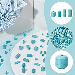 339Pcs 7 Sizes Synthetic Turquoise Beads&nbsp;G-AR0006-10