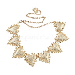 Big Heart Link Chain Waist Chains&nbsp;AJEW-A060-01G