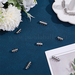 10 Sets 2 Styles 304 Stainless Steel Slide Lock Clasps&nbsp;STAS-ME0003-55